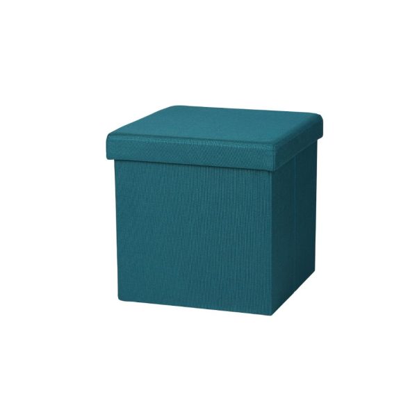 Sklopivi tabure s spremnikom-PLAVO