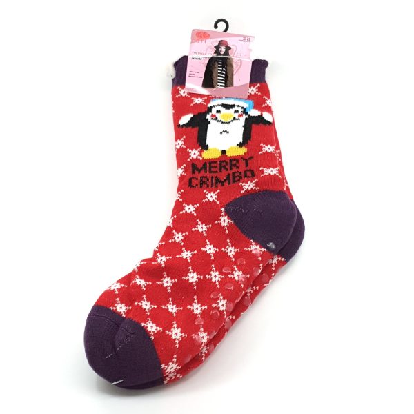 Božićne zimske čarape "Zimski pingvin"