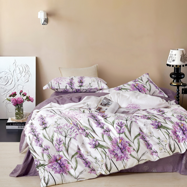 Pamučna posteljina "Violet Petals"
